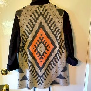 Knit Native Cargo Drawstring Jacket